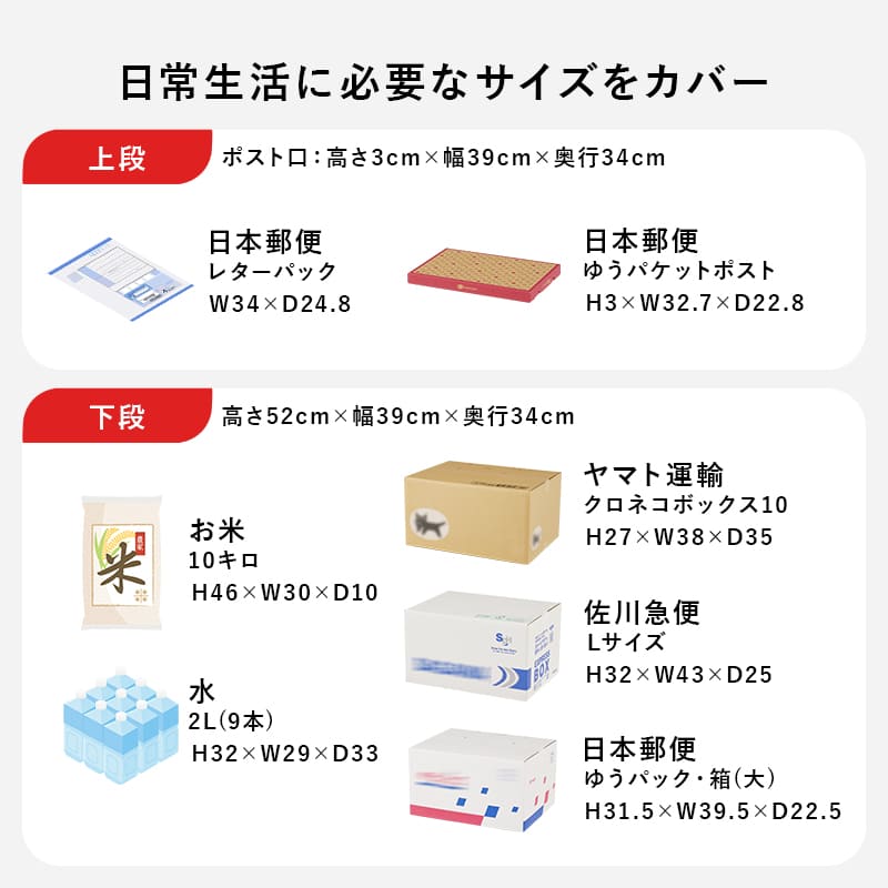 宅配ボックス 60L LPS-4991BE メーカー直送 ▼返品・キャンセル不可【他商品との同時購入不可】