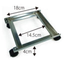 ペッカリーオプション キャスター台 メーカー直送 ▼返品・キャンセル不可【他商品との同時購入不可】