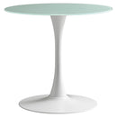 ダイニングテーブル リヴェル DNT-8082 ホワイト 組立必要 【直送品】 返品・キャンセル・他商品と同時購入は不可