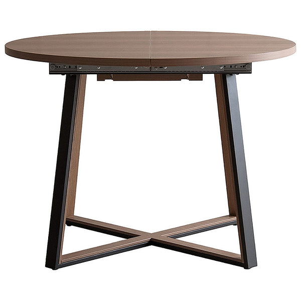 伸長ダイニングテーブル ロアーノ DT-N1135 ブラウン メーカー直送 ▼返品・キャンセル不可【他商品との同時購入不可】