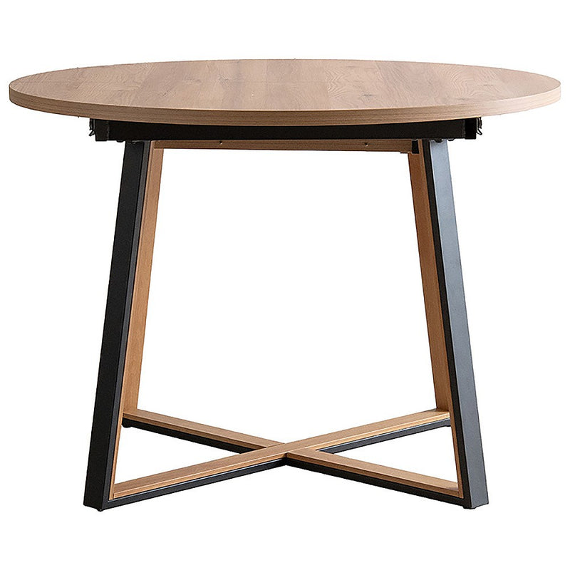 伸長ダイニングテーブル ロアーノ DT-N1135 ナチュラル メーカー直送 ▼返品・キャンセル不可【他商品との同時購入不可】