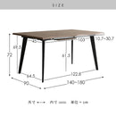 伸長ダイニングテーブル エスレ DT-N1418 ナチュラル メーカー直送 ▼返品・キャンセル不可【他商品との同時購入不可】