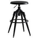 バーチェア フォード ロータイプ KNC-C600L ブラック メーカー直送 ▼返品・キャンセル不可【他商品との同時購入不可】