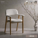 ダイニングチェア レヴォ 1脚 CH-C5979-1 ブラウン メーカー直送 ▼返品・キャンセル不可【他商品との同時購入不可】
