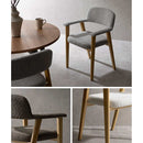 ダイニングチェア レヴォ 1脚 CH-C5979-1 ブラウン メーカー直送 ▼返品・キャンセル不可【他商品との同時購入不可】