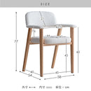 ダイニングチェア レヴォ 2脚 CH-C5979-2 ブラウン メーカー直送 ▼返品・キャンセル不可【他商品との同時購入不可】