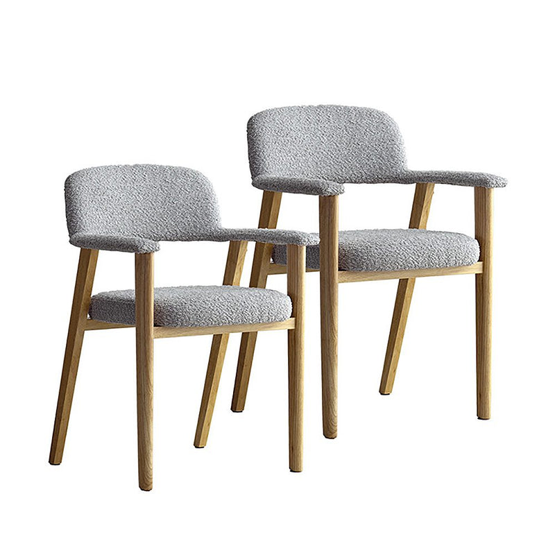 ダイニングチェア レヴォ 2脚 CH-C5979-2 グレー メーカー直送 ▼返品・キャンセル不可【他商品との同時購入不可】