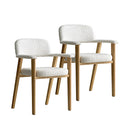 ダイニングチェア レヴォ 2脚 CH-C5979-2 ホワイト メーカー直送 ▼返品・キャンセル不可【他商品との同時購入不可】