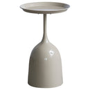 サイドテーブル ユエル ST-T385 ベージュ メーカー直送 ▼返品・キャンセル不可【他商品との同時購入不可】