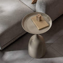 サイドテーブル ユエル ST-T385 ベージュ メーカー直送 ▼返品・キャンセル不可【他商品との同時購入不可】