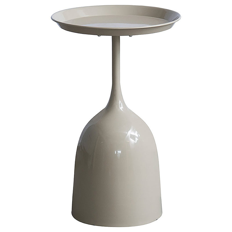 サイドテーブル ユエル ST-T385 ベージュ メーカー直送 ▼返品・キャンセル不可【他商品との同時購入不可】