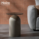 サイドテーブル ノワレ ST-T395 ベージュ メーカー直送 ▼返品・キャンセル不可【他商品との同時購入不可】