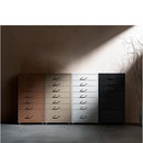 ドロワーキャビネット ムーン DCB-7S ベージュ メーカー直送 ▼返品・キャンセル不可【他商品との同時購入不可】