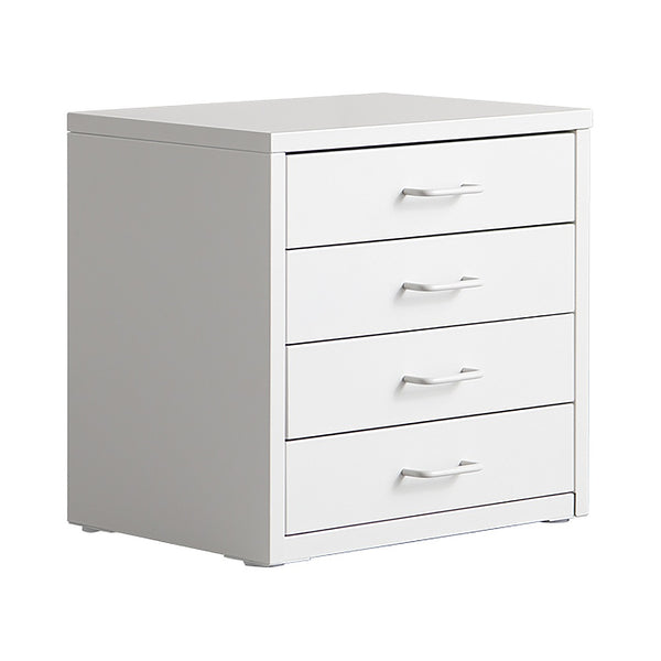 ドロワーキャビネット ムーン DCB-4D ホワイト メーカー直送 ▼返品・キャンセル不可【他商品との同時購入不可】