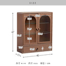 ディスプレイケース ムーン DSP-470 コーラルピンク メーカー直送 ▼返品・キャンセル不可【他商品との同時購入不可】