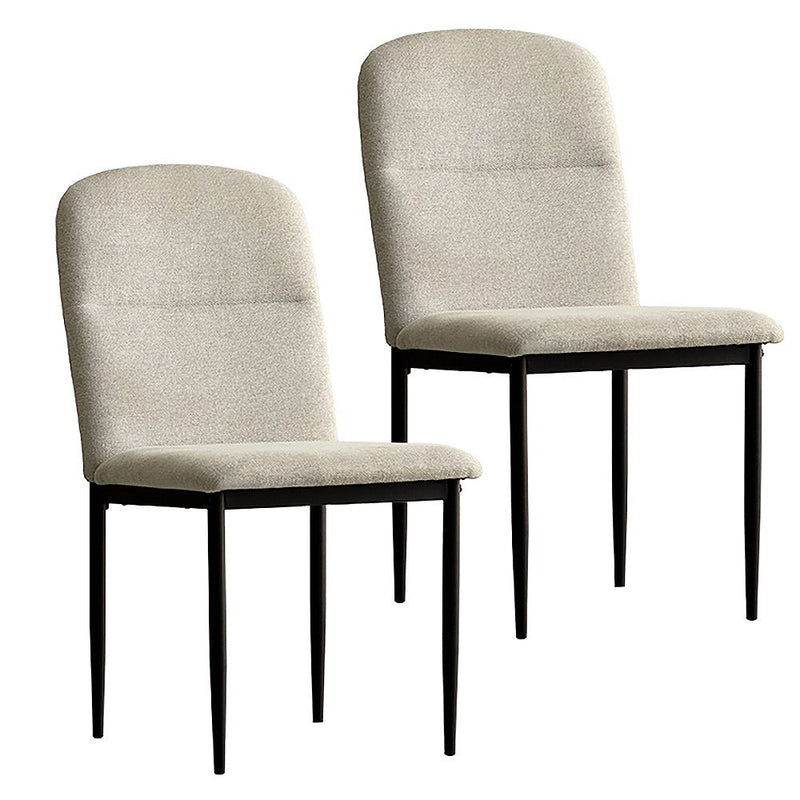 ダイニングチェア パノーラ2脚入 CH-N5787-2 ベージュ メーカー直送 ▼返品・キャンセル不可【他商品との同時購入不可】