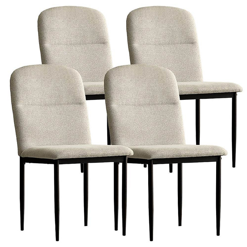 ダイニングチェア パノーラ4脚入 CH-N5787-4 ベージュ メーカー直送 ▼返品・キャンセル不可【他商品との同時購入不可】