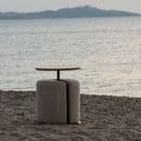 サイドテーブルスツール リエン CST-N4455 ナチュラル  組立必要 【直送品】 返品・キャンセル・他商品と同時購入は不可