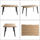 ダイニングテーブル トレント DT-N1490 ナチュラル メーカー直送 ▼返品・キャンセル不可【他商品との同時購入不可】