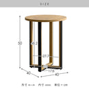 サイドテーブル ロアーノ ST-N4450 ナチュラル  組立必要 【直送品】 返品・キャンセル・他商品と同時購入は不可