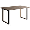 ダイニングテーブル ロアーノ DT-N1480 ブラウン メーカー直送 ▼返品・キャンセル不可【他商品との同時購入不可】