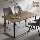 ダイニングテーブル ロアーノ DT-N1480 ブラウン メーカー直送 ▼返品・キャンセル不可【他商品との同時購入不可】