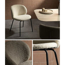 ダイニングチェア カリン 1脚 CH-A5075-1 ホワイト メーカー直送 ▼返品・キャンセル不可【他商品との同時購入不可】