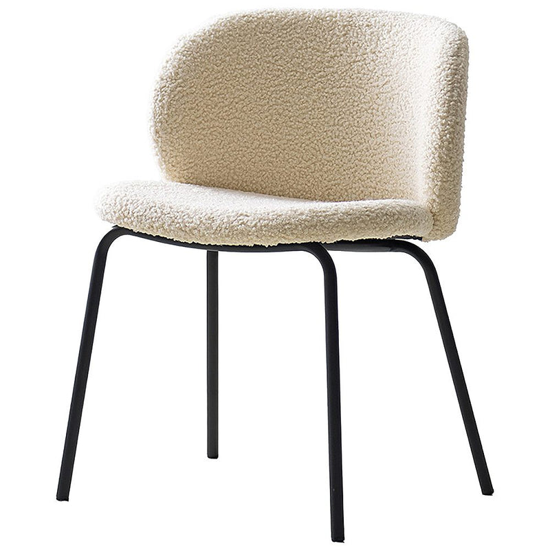 ダイニングチェア カリン 1脚 CH-A5075-1 ホワイト メーカー直送 ▼返品・キャンセル不可【他商品との同時購入不可】