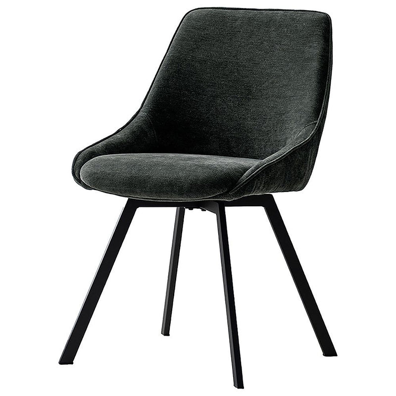 回転チェア ハースト 1脚 CH-A5086-1 ダークグレー メーカー直送 ▼返品・キャンセル不可【他商品との同時購入不可】