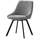 回転チェア ハースト 1脚 CH-A5086-1 グレー メーカー直送 ▼返品・キャンセル不可【他商品との同時購入不可】