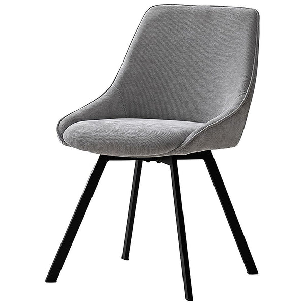 回転チェア ハースト 1脚 CH-A5086-1 グレー メーカー直送 ▼返品・キャンセル不可【他商品との同時購入不可】