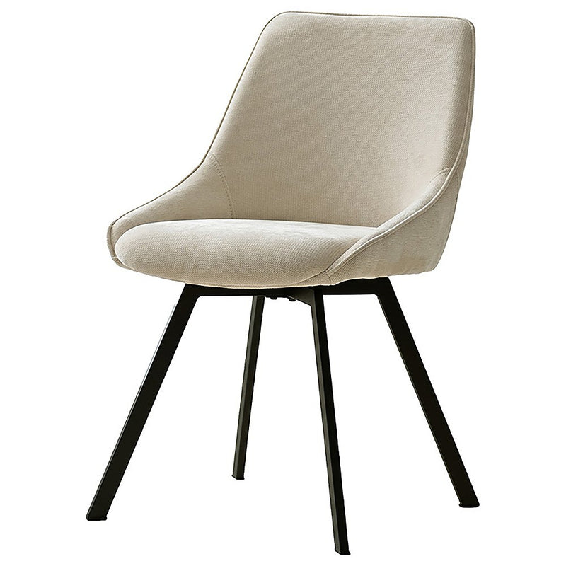 回転チェア ハースト 1脚 CH-A5086-1 ベージュ メーカー直送 ▼返品・キャンセル不可【他商品との同時購入不可】