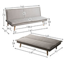 3Pソファベッド カペラ SFB-A1653P ダークグレー メーカー直送 ▼返品・キャンセル不可【他商品との同時購入不可】