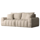 ブークレソファ アルビー3P SF-V203P ホワイト メーカー直送 ▼返品・キャンセル不可【他商品との同時購入不可】