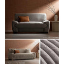 2Pソファ メイサ SF-X1482P ブークレグレー メーカー直送 ▼返品・キャンセル不可【他商品との同時購入不可】