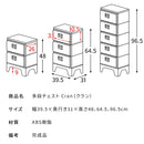 多段チェスト クラン CBN-H005 ライトブルー メーカー直送 ▼返品・キャンセル不可【他商品との同時購入不可】