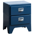 多段チェスト クラン CBN-H002 ネイビー メーカー直送 ▼返品・キャンセル不可【他商品との同時購入不可】