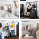 シンプルバッグハンガー テボーレ BHG-620 ブラック メーカー直送 ▼返品・キャンセル不可【他商品との同時購入不可】