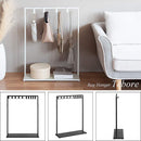 シンプルバッグハンガー テボーレ BHG-620 ホワイト メーカー直送 ▼返品・キャンセル不可【他商品との同時購入不可】