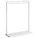 シンプルバッグハンガー テボーレ BHG-620 ホワイト メーカー直送 ▼返品・キャンセル不可【他商品との同時購入不可】