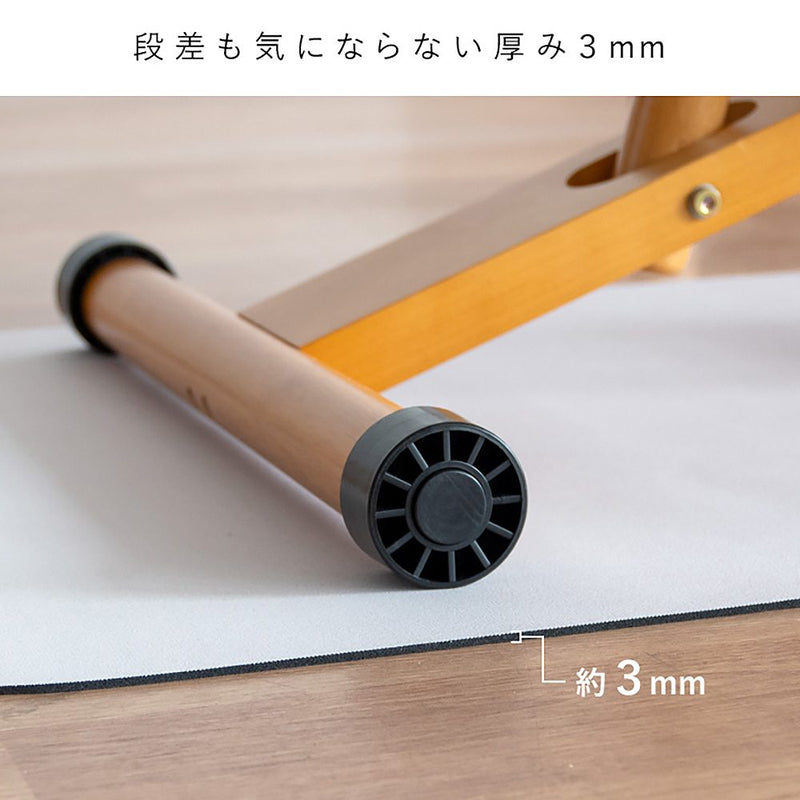 プロポーションチェアマット PMT-9060 ブラウン メーカー直送 ▼返品・キャンセル不可【他商品との同時購入不可】
