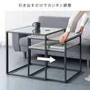 ネストセンターテーブル ポルカ NCT-M600 ホワイト メーカー直送 ▼返品・キャンセル不可【他商品との同時購入不可】