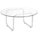 ガラステーブル トラレス CT-8081 クリア メーカー直送 ▼返品・キャンセル不可【他商品との同時購入不可】