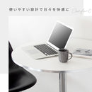 カフェテーブル カレド DNT-8080 ブラック メーカー直送 ▼返品・キャンセル不可【他商品との同時購入不可】