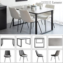 テーブル・チェア4脚セット DNT-1001/DCH-1000 メーカー直送 ▼返品・キャンセル不可【他商品との同時購入不可】