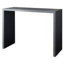 シンプルカウンターテーブル ガラン DT-1006 ブラック メーカー直送 ▼返品・キャンセル不可【他商品との同時購入不可】