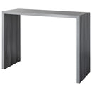 シンプルカウンターテーブル ガラン DT-1006 グレー メーカー直送 ▼返品・キャンセル不可【他商品との同時購入不可】