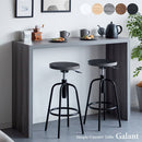 シンプルカウンターテーブル ガラン DT-1006 グレー メーカー直送 ▼返品・キャンセル不可【他商品との同時購入不可】