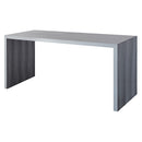 シンプルデスク ビサージュネオ DT-1003R グレー メーカー直送 ▼返品・キャンセル不可【他商品との同時購入不可】