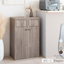 ダブルプッシュダストボックス DB-802R グレージュ メーカー直送 ▼返品・キャンセル不可【他商品との同時購入不可】